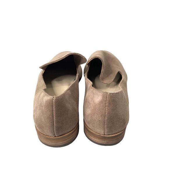 Levity suede Carla loafers flats Sz 6.5 neutral brown very soft - Picture 3 of 7